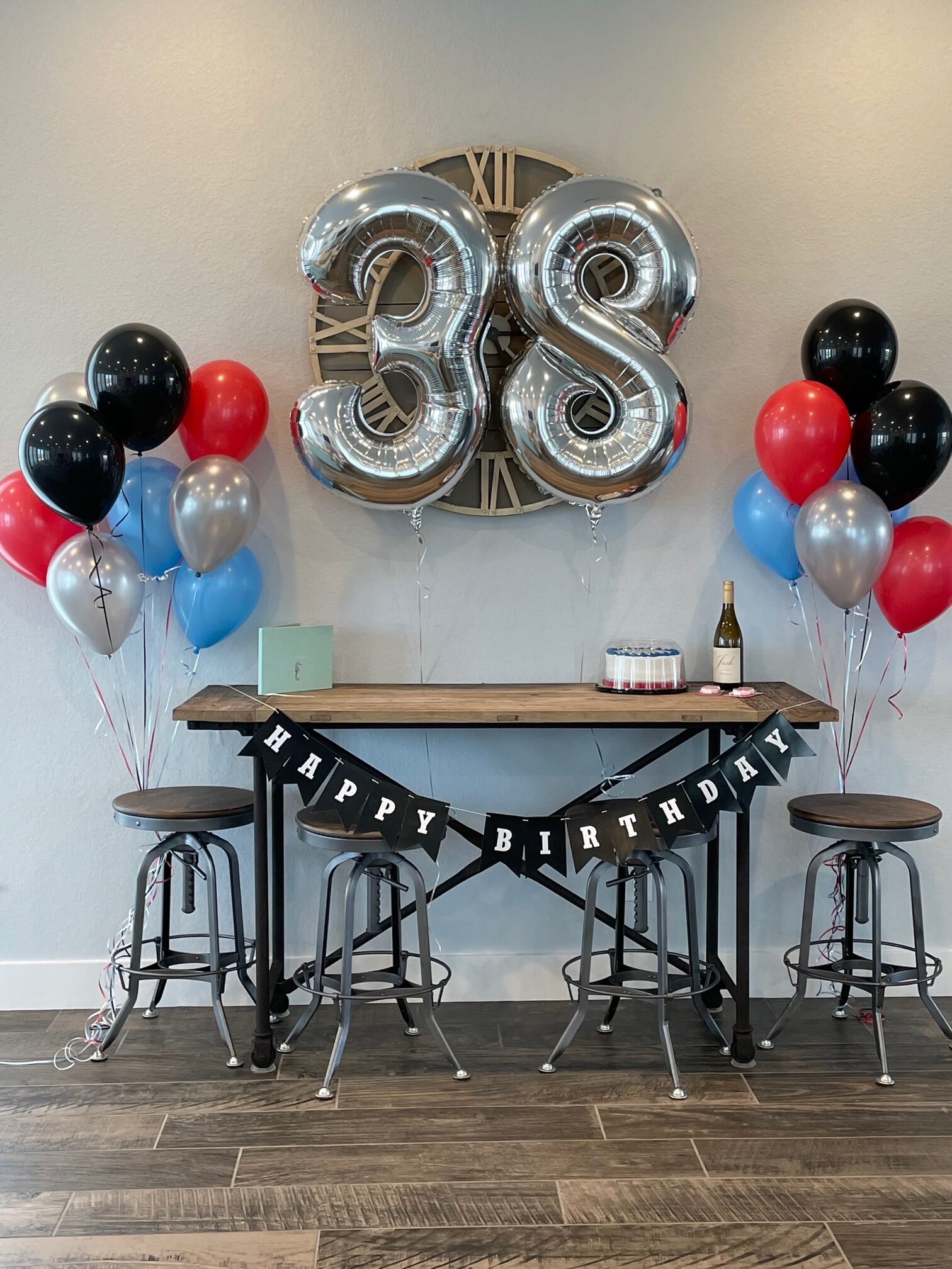 Enhanced Birthday Package with Mylar Balloons